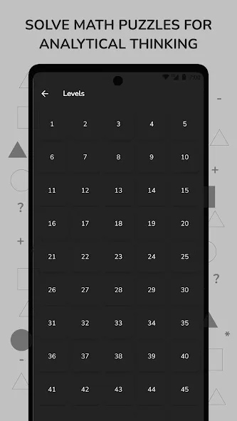 Скачать взлом Math Puzzle & Brain Riddles  [МОД Бесконечные монеты] — последняя версия apk на Андроид screen 1