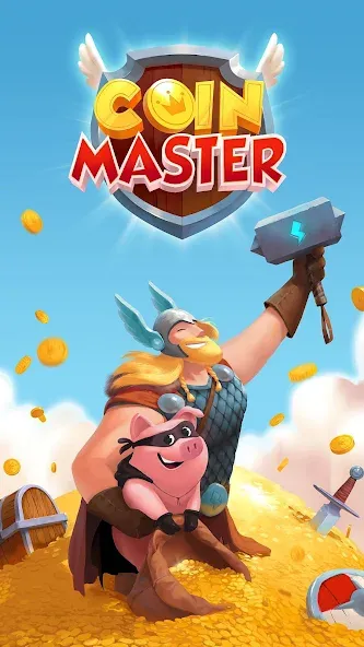 Взломанная Coin Master (Коин Мастер)  [МОД Меню] — полная версия apk на Андроид screen 1