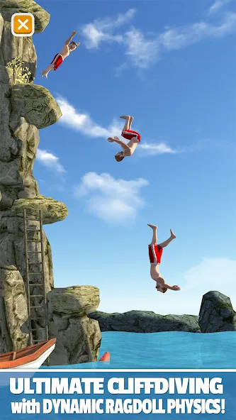 Скачать взлом Flip Diving (Флип дайвинг)  [МОД Menu] — полная версия apk на Андроид screen 1