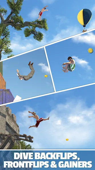 Скачать взлом Flip Diving (Флип дайвинг)  [МОД Menu] — полная версия apk на Андроид screen 2