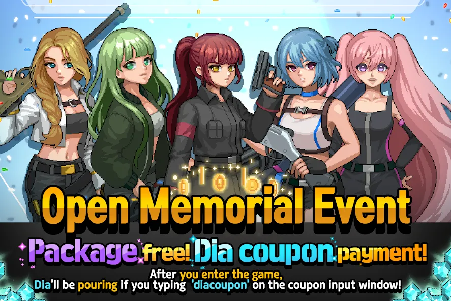 Взломанная Gun and Girls : Gunner Maker (Ган и девушки)  [МОД Меню] — полная версия apk на Андроид screen 1