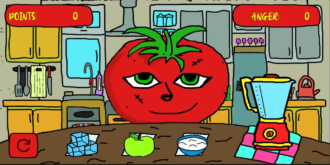 Взлом Mr Hungry Tomato (Мистер Голодный Помидор)  [МОД Бесконечные деньги] — полная версия apk на Андроид screen 1