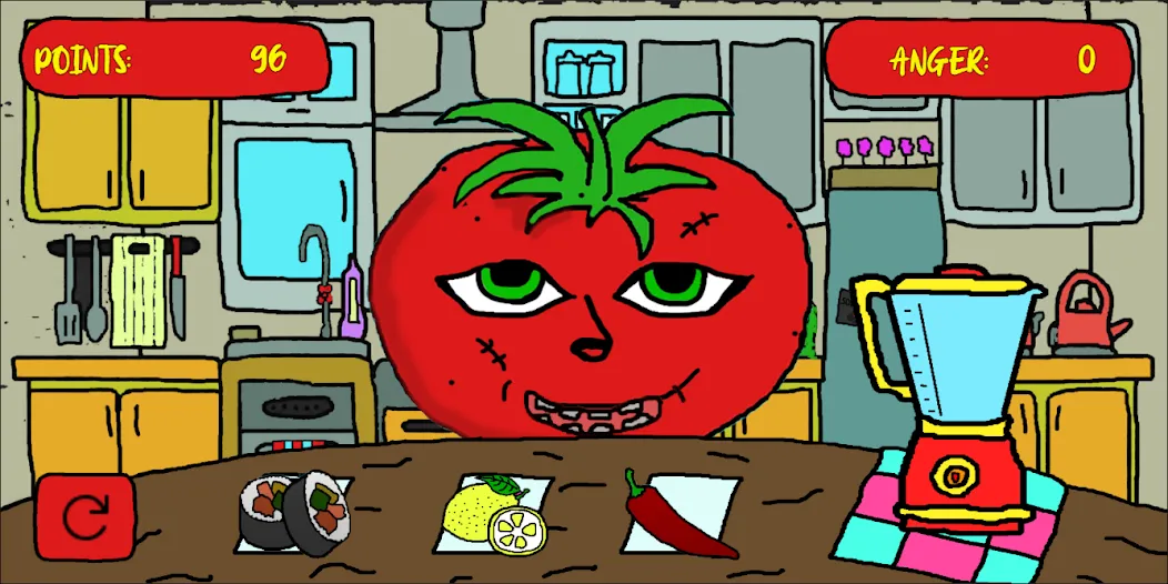 Взлом Mr Hungry Tomato (Мистер Голодный Помидор)  [МОД Бесконечные деньги] — полная версия apk на Андроид screen 2