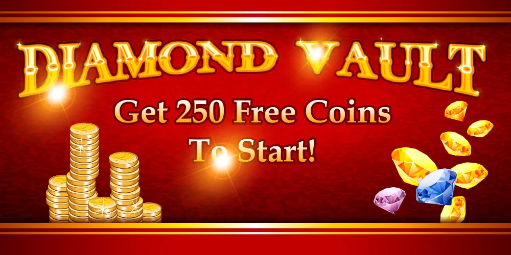 Скачать взлом Diamond Vault Slots — Vegas (Бриллиантовые ячейки слотов)  [МОД Бесконечные монеты] — стабильная версия apk на Андроид screen 2