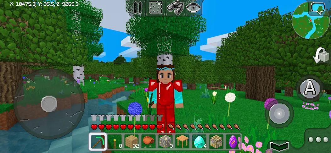 Скачать взлом MultiCraft — Build and Mine!  [МОД Все открыто] — полная версия apk на Андроид screen 2