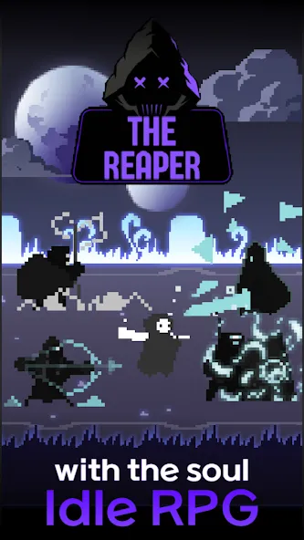 Скачать взломанную The Ripper: Idle Epic RPG (Зе Риппер)  [МОД Бесконечные деньги] — полная версия apk на Андроид screen 1