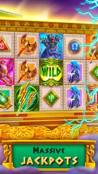 Взломанная Slots Era — Jackpot Slots Game (Слотс Эра)  [МОД Бесконечные монеты] — стабильная версия apk на Андроид screen 2