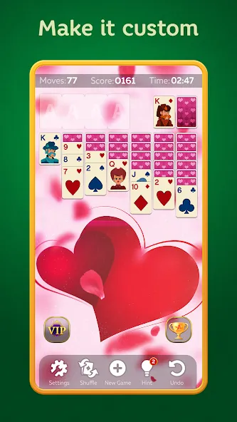 Взломанная Solitaire Play — Card Klondike (Солитер Плей)  [МОД Бесконечные деньги] — полная версия apk на Андроид screen 3