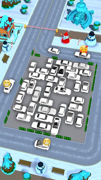 Взломанная Parking Jam: Car Parking Games (Паркинг Джем)  [МОД Много денег] — стабильная версия apk на Андроид screen 2