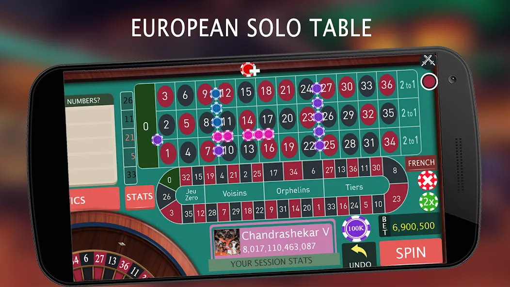 Скачать взломанную Roulette Royale — Grand Casino (Рулетка Рояль)  [МОД Много денег] — последняя версия apk на Андроид screen 2