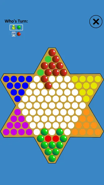 Взлом Chinese Checkers Touch (Китайские шашки Тач)  [МОД Бесконечные монеты] — последняя версия apk на Андроид screen 1