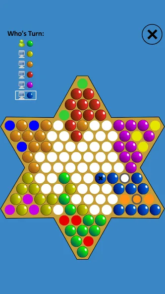 Взлом Chinese Checkers Touch (Китайские шашки Тач)  [МОД Бесконечные монеты] — последняя версия apk на Андроид screen 3