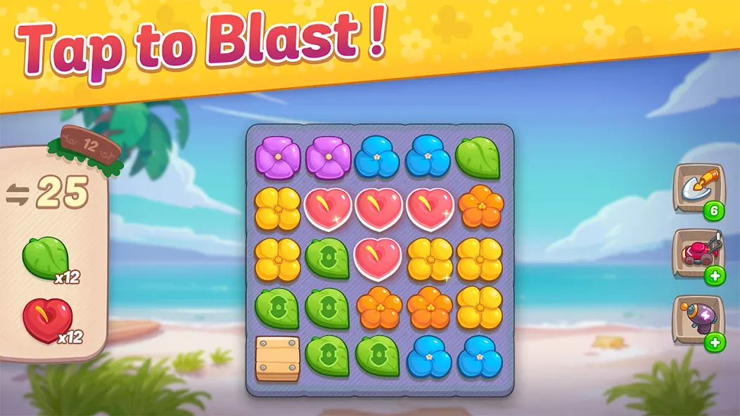 Скачать взлом Ohana Island: Blast & Build (Охана Айленд)  [МОД Mega Pack] — стабильная версия apk на Андроид screen 5