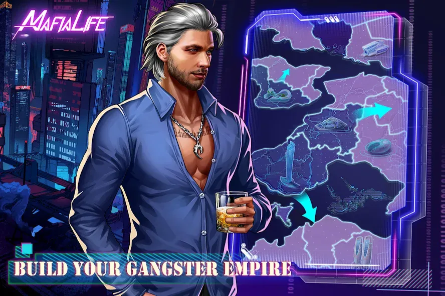 Скачать взлом Mafia Life: Underworld (Мафия Лайф)  [МОД Много денег] — последняя версия apk на Андроид screen 1