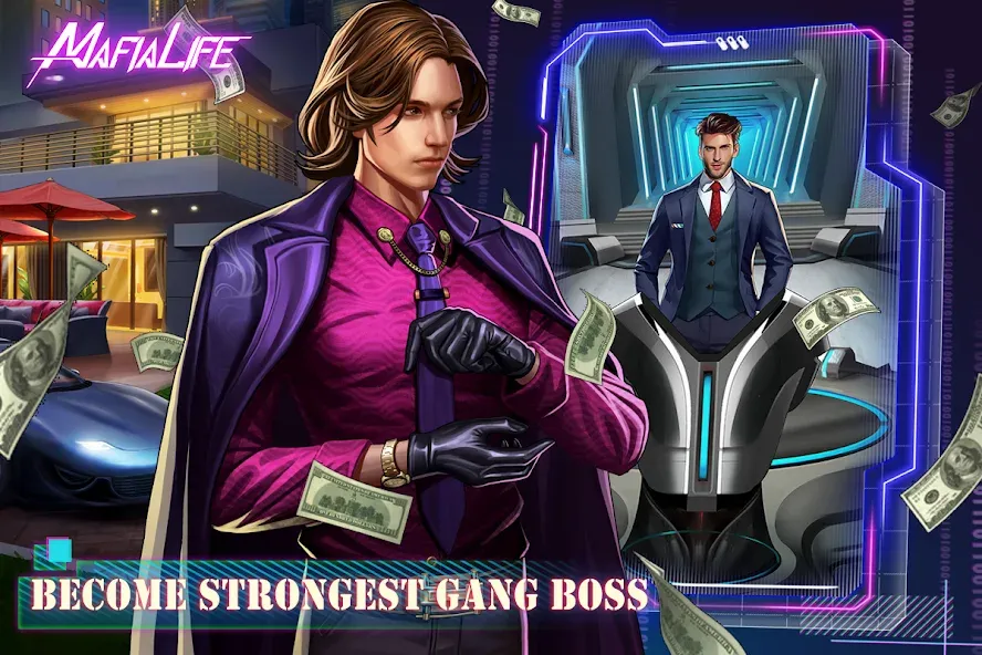 Скачать взлом Mafia Life: Underworld (Мафия Лайф)  [МОД Много денег] — последняя версия apk на Андроид screen 4