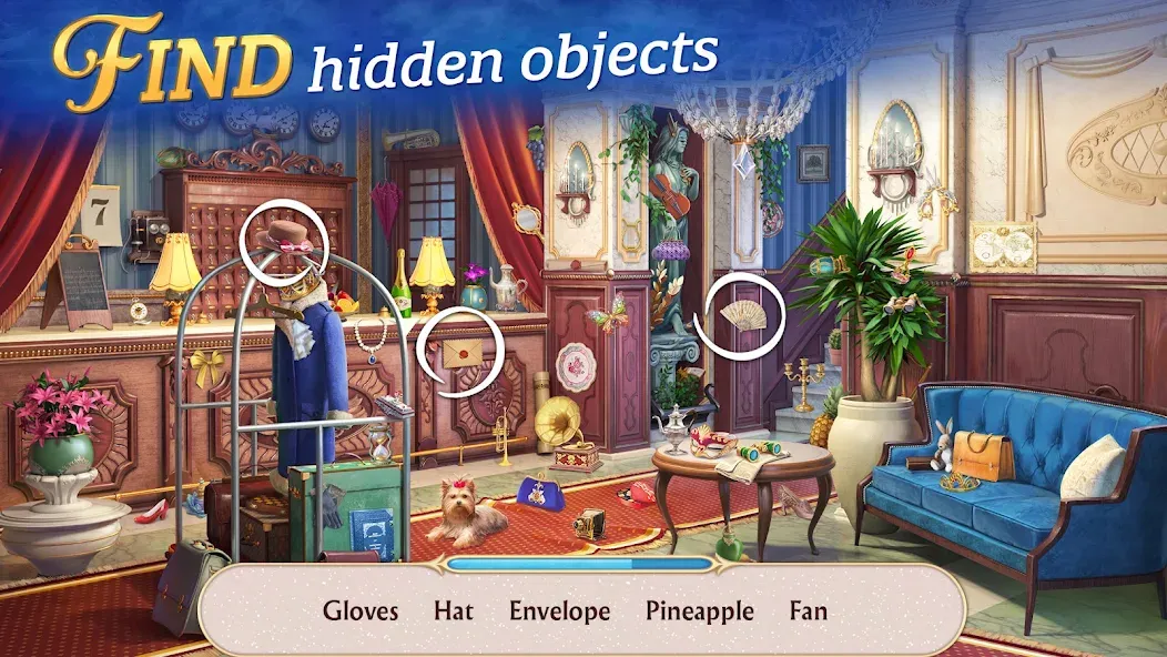 Взломанная Seekers Notes: Hidden Objects  [МОД Много денег] — последняя версия apk на Андроид screen 1