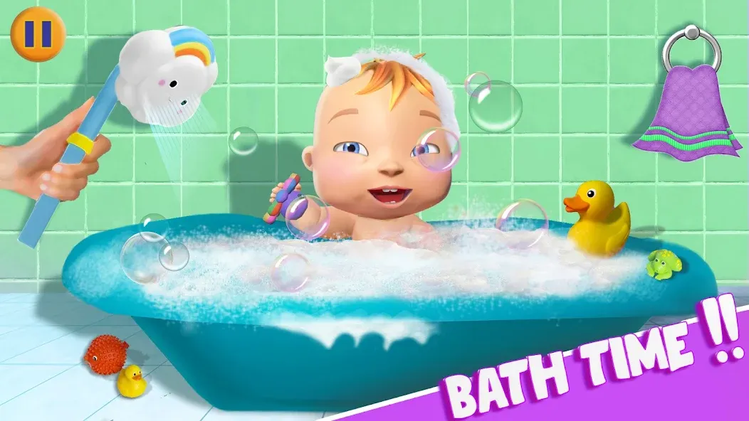 Взлом Virtual Baby Mother Simulator  [МОД Mega Pack] — стабильная версия apk на Андроид screen 3