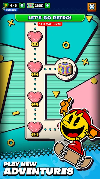 Скачать взломанную PAC-MAN (ПАК)  [МОД Menu] — полная версия apk на Андроид screen 2