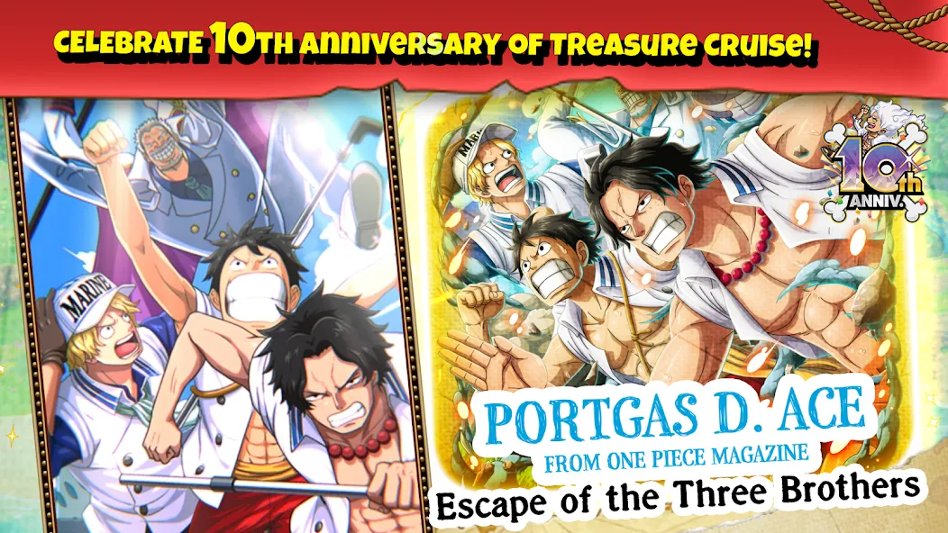 Скачать взлом ONE PIECE TREASURE CRUISE (Ван Пис Треже Круз    )  [МОД Все открыто] — стабильная версия apk на Андроид screen 3