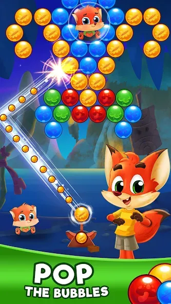 Взлом Bubble Friends Bubble Shooter  [МОД Mega Pack] — стабильная версия apk на Андроид screen 1