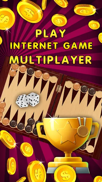 Скачать взлом Backgammon Nard offline online  [МОД Много денег] — полная версия apk на Андроид screen 3