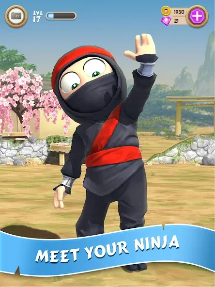 Взлом Clumsy Ninja (Кламзи Ниндзя)  [МОД Бесконечные монеты] — последняя версия apk на Андроид screen 1