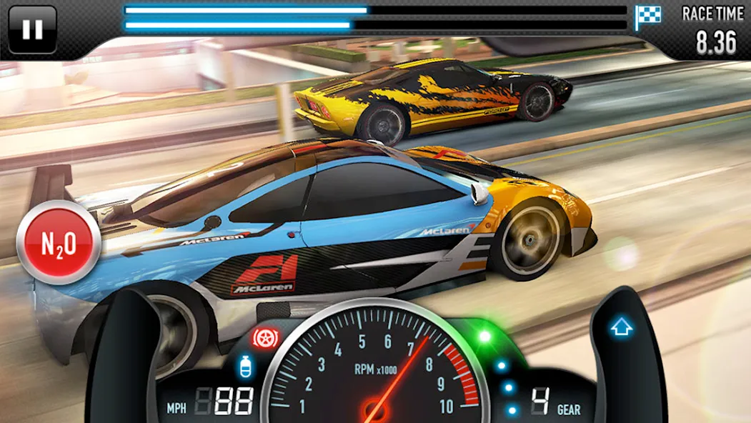 Скачать взломанную CSR Racing  [МОД Бесконечные монеты] — полная версия apk на Андроид screen 4