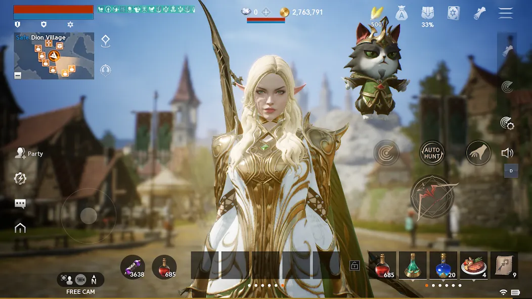 Скачать взлом Lineage2M (Линейдж 2 М)  [МОД Все открыто] — последняя версия apk на Андроид screen 5