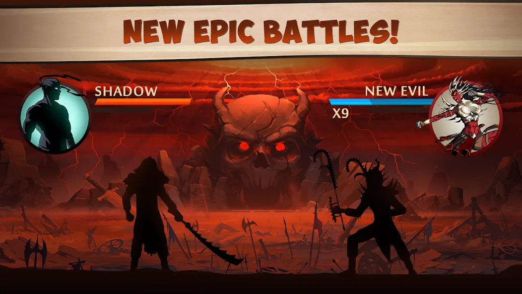 Взломанная Shadow Fight 2 (Шэдоу Файт 2)  [МОД Unlimited Money] — последняя версия apk на Андроид screen 1