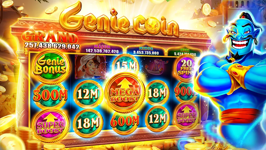 Скачать взломанную House of Slots — Casino Games (Хаус оф Слотс)  [МОД Menu] — стабильная версия apk на Андроид screen 3