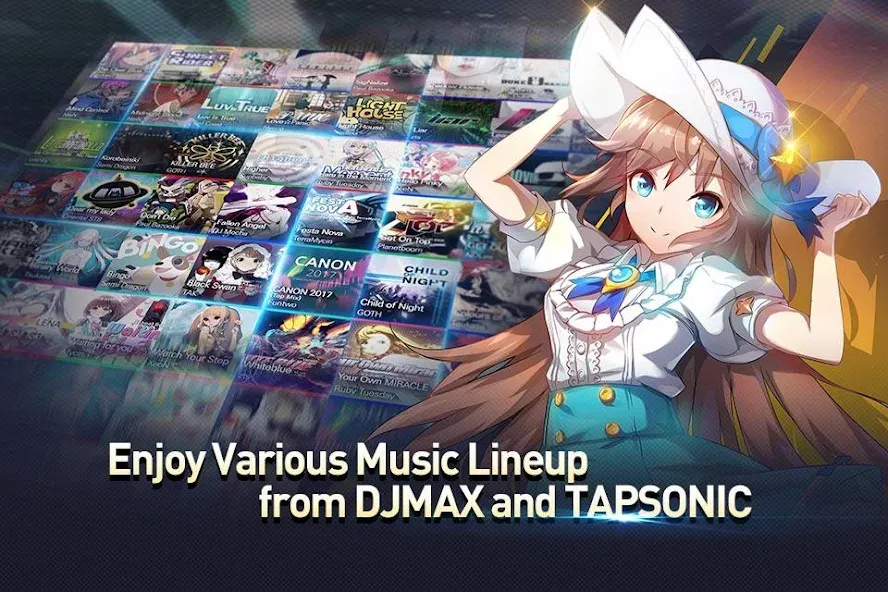 Скачать взломанную TAPSONIC TOP -Music Grand prix (Тапсоник Топ)  [МОД Бесконечные монеты] — последняя версия apk на Андроид screen 3