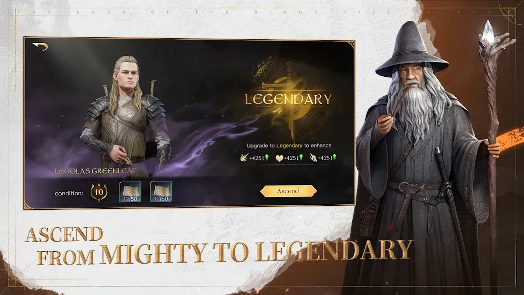 Взлом The Lord of the Rings: War  [МОД Много монет] — последняя версия apk на Андроид screen 3