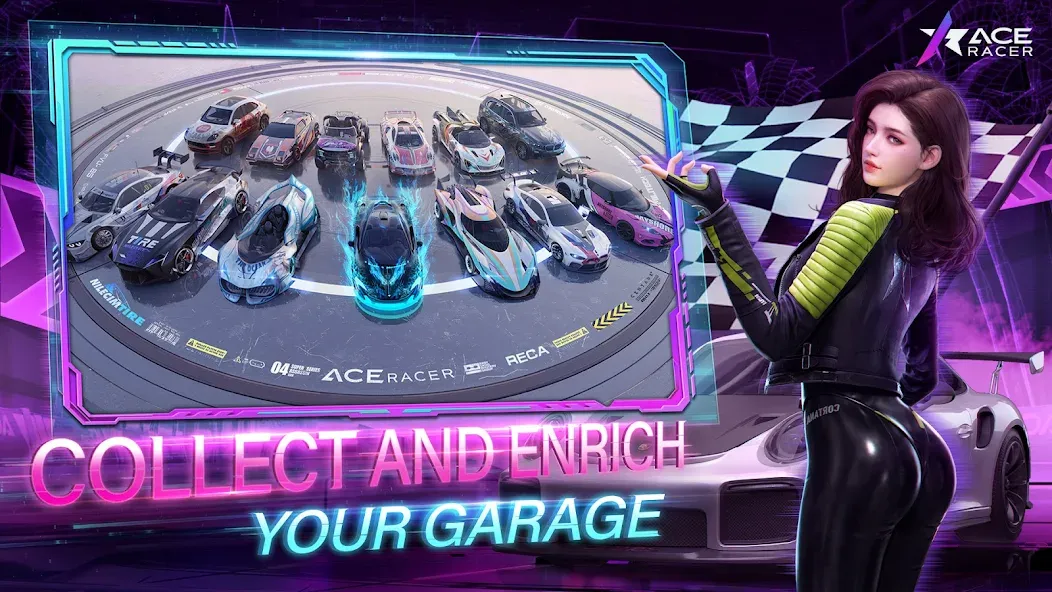 Скачать взлом Ace Racer (Эйс Рейсер)  [МОД Меню] — стабильная версия apk на Андроид screen 2