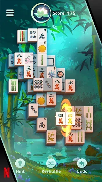 Взлом NETFLIX Mahjong Solitaire (НЕТФЛИКС)  [МОД Много монет] — стабильная версия apk на Андроид screen 1