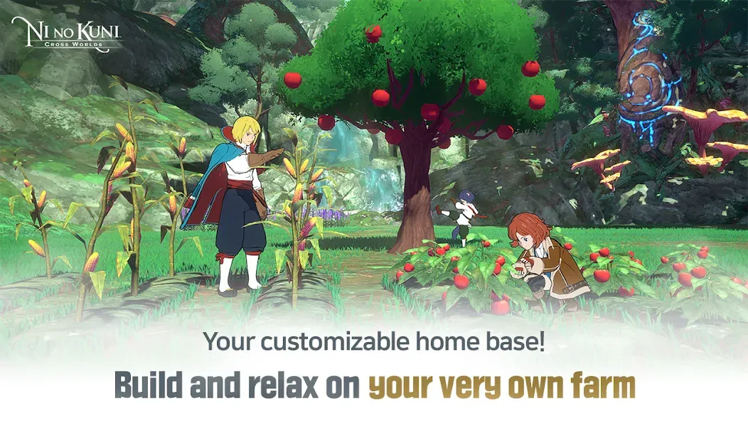 Скачать взлом Ni no Kuni: Cross Worlds (Ни но Куни)  [МОД Unlocked] — стабильная версия apk на Андроид screen 2