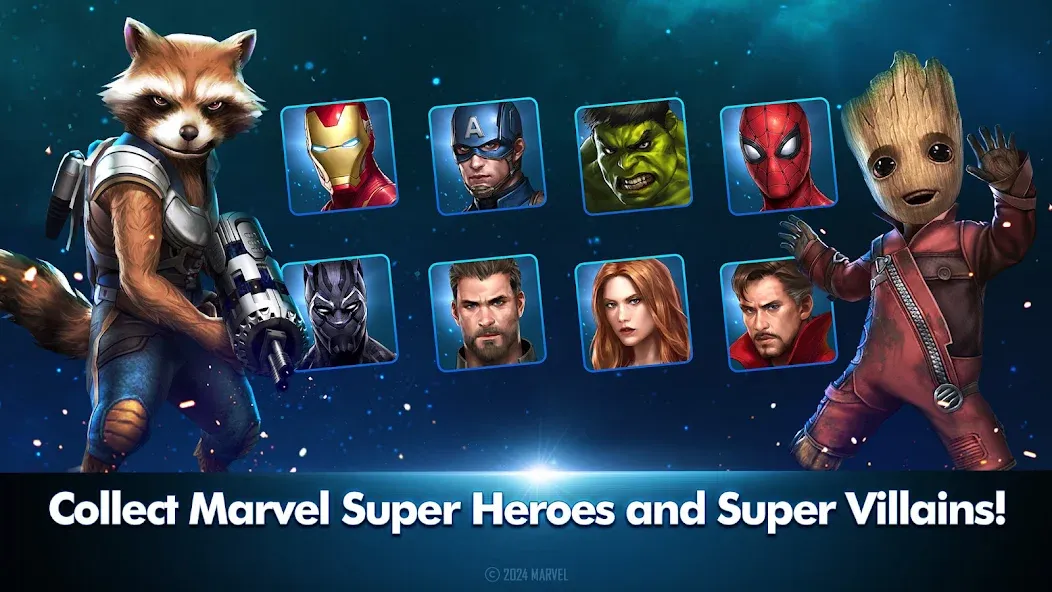 Взлом MARVEL Future Fight (МАРВЕЛ Фьючер Файт)  [МОД Много монет] — стабильная версия apk на Андроид screen 5