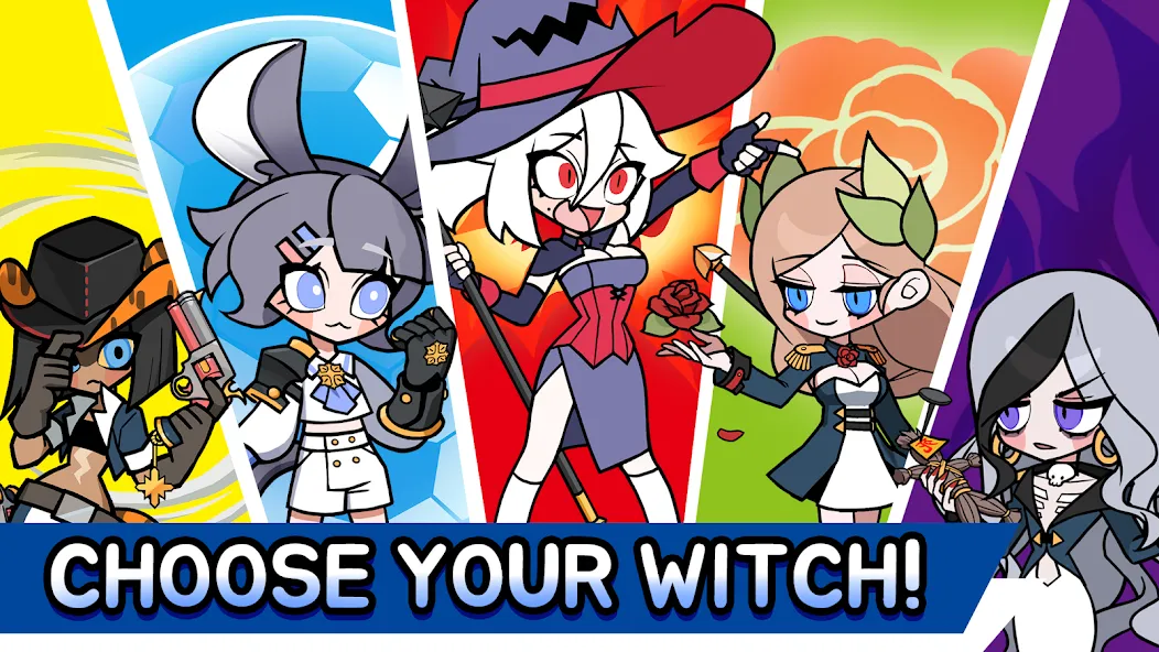 Скачать взломанную Witch and Council : Idle RPG (Витч энд Каунсил)  [МОД Много денег] — стабильная версия apk на Андроид screen 4