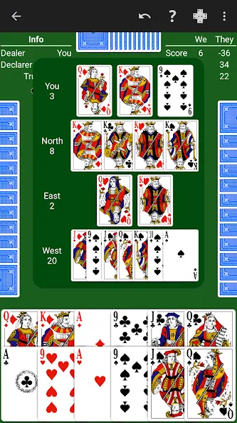 Скачать взлом Pinochle — Expert AI (Пиночле)  [МОД Бесконечные монеты] — полная версия apk на Андроид screen 2