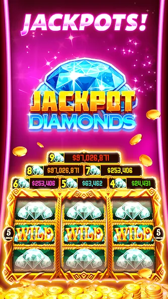 Взлом Treasure Slots — Vegas Slots &  [МОД Unlimited Money] — последняя версия apk на Андроид screen 2