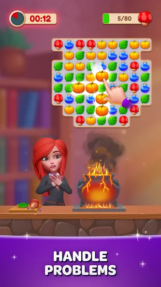 Взломанная Becharmed — Match 3 Games (Бичармед)  [МОД Menu] — стабильная версия apk на Андроид screen 2