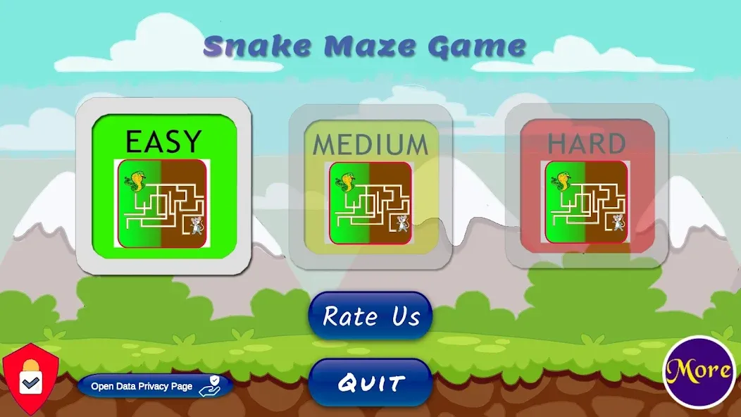 Взлом Snake Maze game (Змеиная лабиринтная игра)  [МОД Бесконечные монеты] — стабильная версия apk на Андроид screen 1