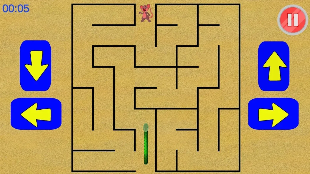 Взлом Snake Maze game (Змеиная лабиринтная игра)  [МОД Бесконечные монеты] — стабильная версия apk на Андроид screen 3