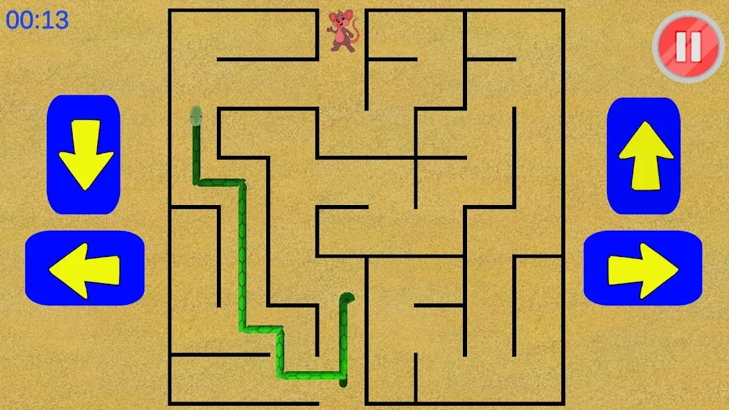 Взлом Snake Maze game (Змеиная лабиринтная игра)  [МОД Бесконечные монеты] — стабильная версия apk на Андроид screen 4