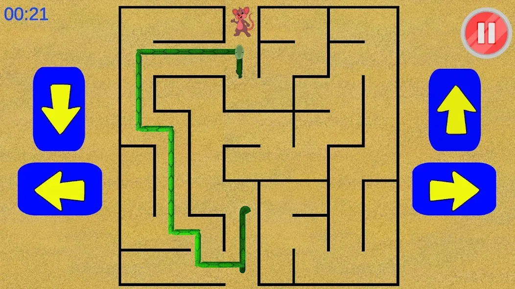 Взлом Snake Maze game (Змеиная лабиринтная игра)  [МОД Бесконечные монеты] — стабильная версия apk на Андроид screen 5