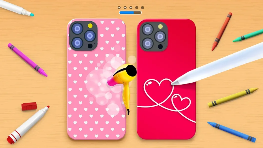 Взломанная Phone Case DIY  [МОД Много монет] — стабильная версия apk на Андроид screen 5