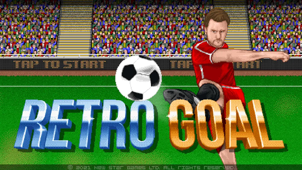 Взлом Retro Goal (Ретро Гол)  [МОД Бесконечные деньги] — стабильная версия apk на Андроид screen 1