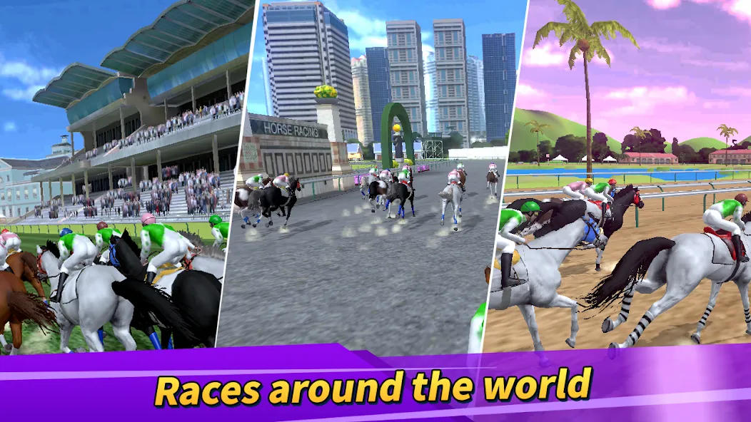 Взломанная Derby Life : Horse racing (Дерби Лайф)  [МОД Unlimited Money] — полная версия apk на Андроид screen 1