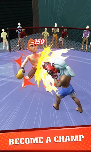 Скачать взломанную Muscle Tycoon 3D: MMA Boxing (Масл Тайкун 3D)  [МОД Все открыто] — стабильная версия apk на Андроид screen 5