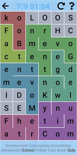 Взломанная Word Quest: Puzzle Search  [МОД Menu] — последняя версия apk на Андроид screen 3