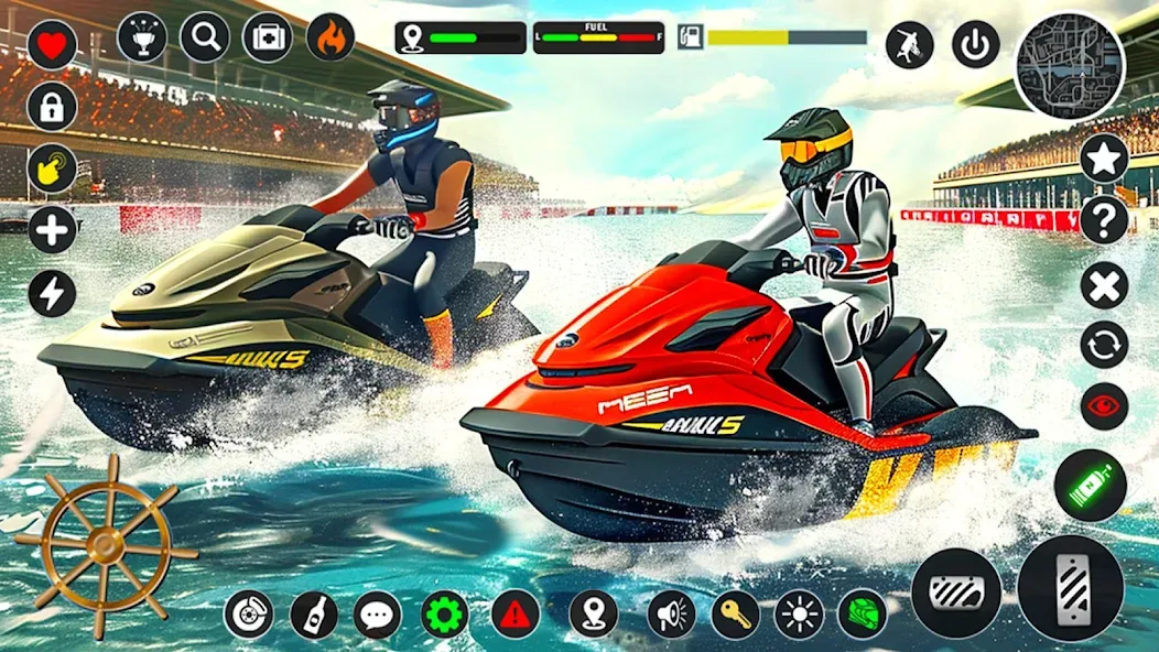 Взлом Jetski Boat Racing: Boat Games (Джетски Гонки на лодках)  [МОД Бесконечные монеты] — полная версия apk на Андроид screen 3